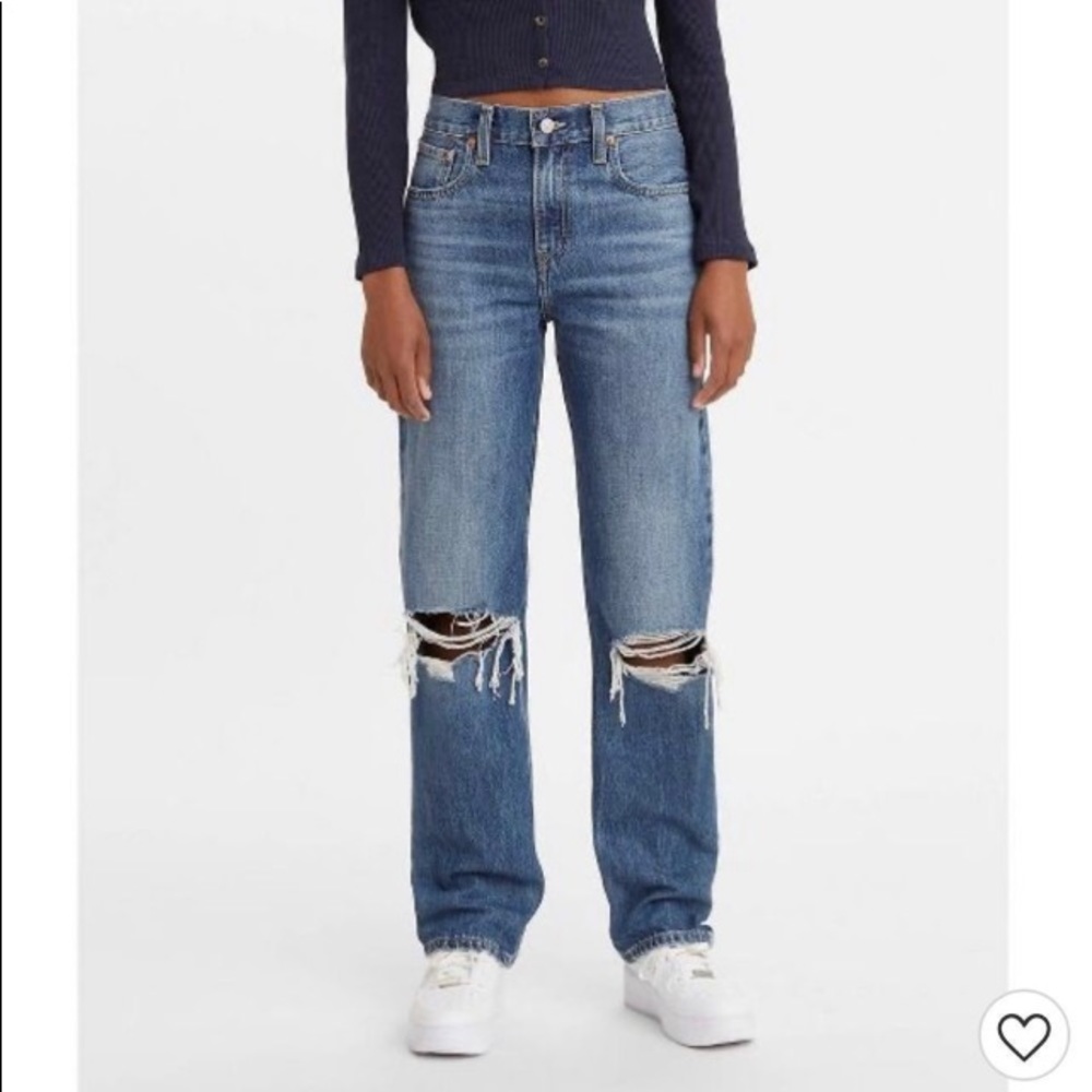 Levi's Blue Straight Leg Jeans